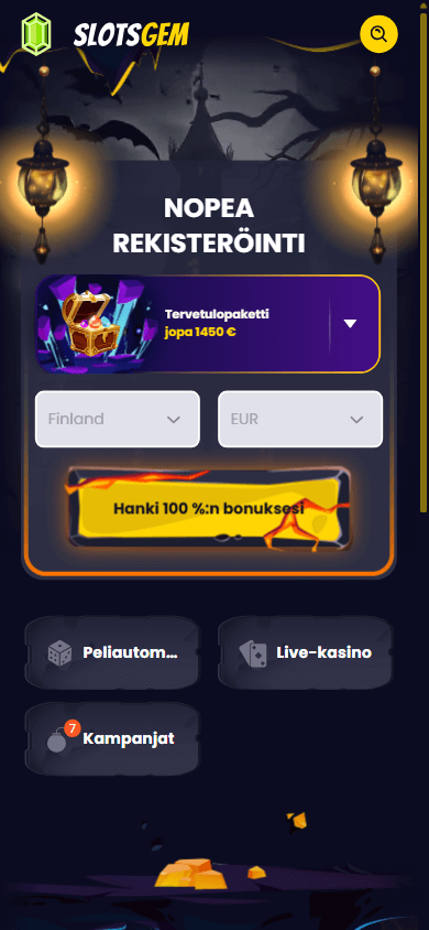 SlotsGem Casino Mobile screenshot